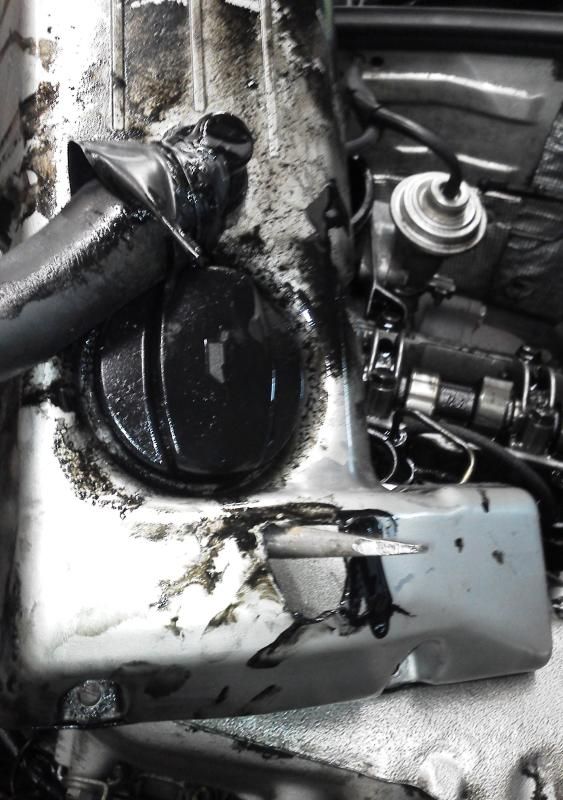 1992 300D 2.5 vacuum pump "FAILURE" ball bearings fell into timing